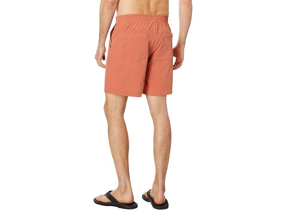 Quiksilver Taxer Heather 18 Amphibian Shorts (Baked Clay) Men's Clothing Product Image