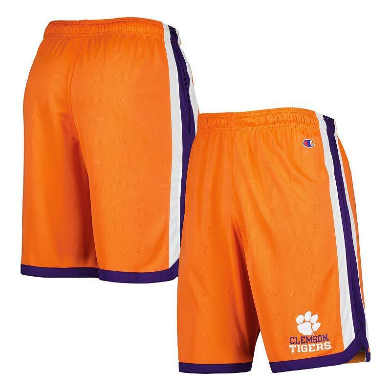 Men's Champion Orange Clemson Tigers Basketball Shorts, Size: XL Product Image