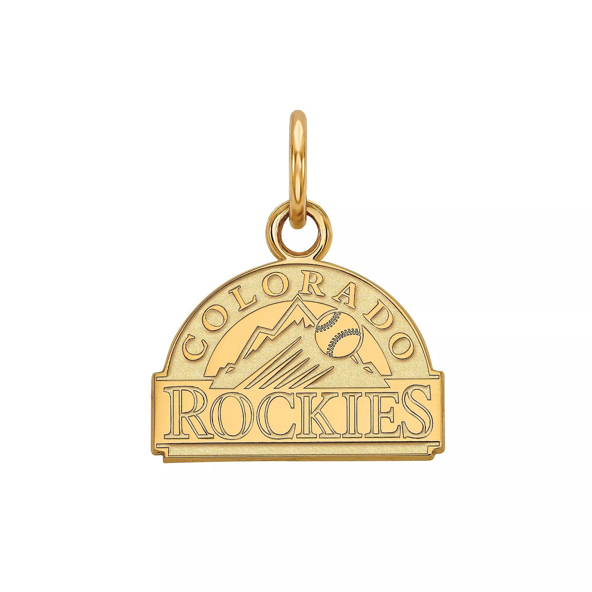 LogoArt Sterling Silver Colorado Rockies Extra-Small Pendant, Women's, Size: 16MM Product Image