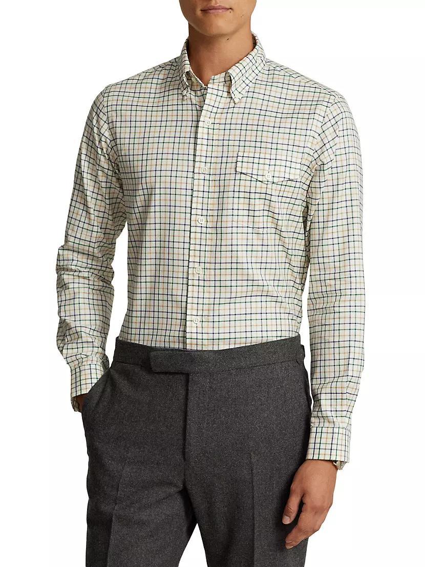 Twill Long-Sleeve Sport Shirt Product Image