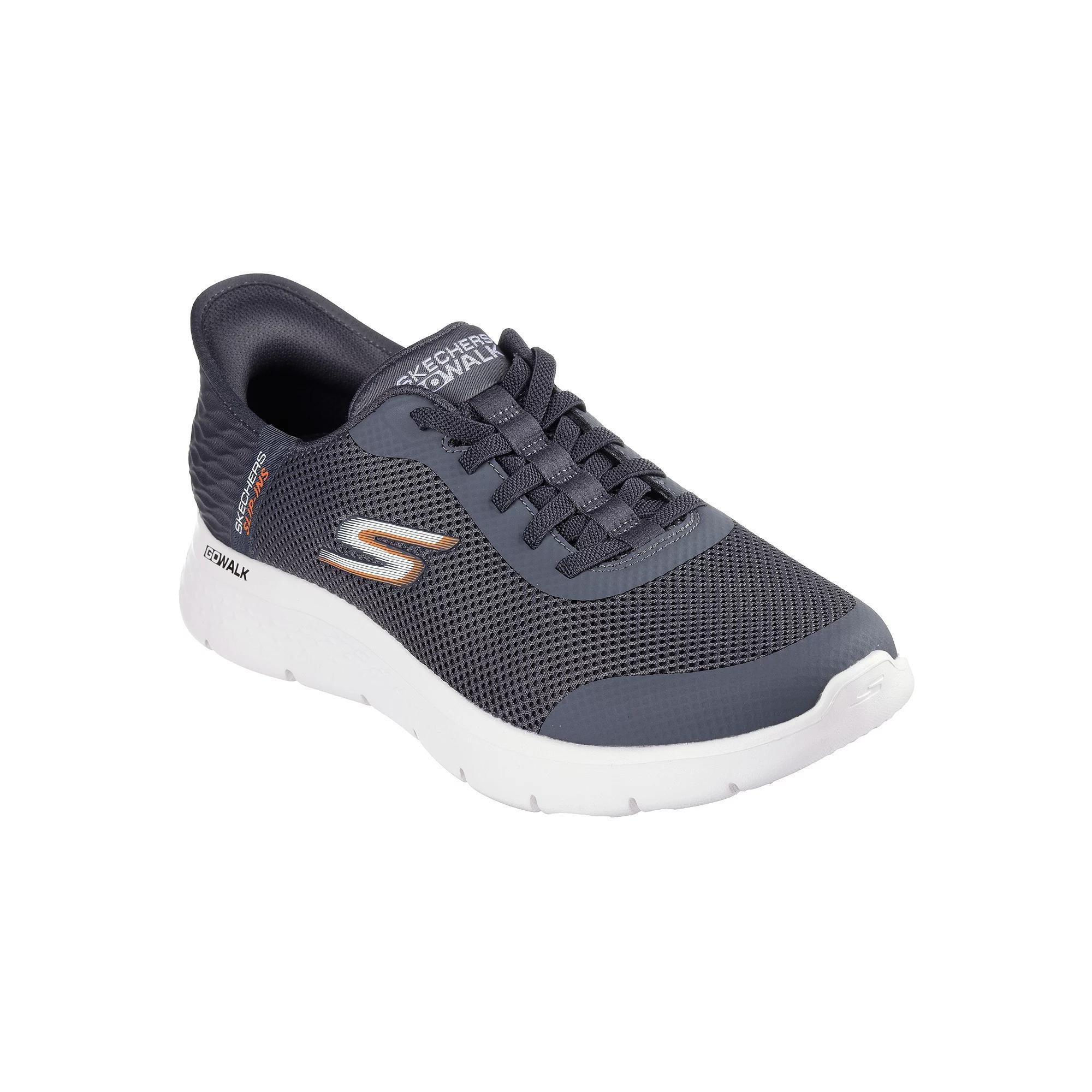 Skechers Hands Free Slip-ins® GO WALK® Flex Hands Up Men's Shoes, Size: 9, Gray Product Image