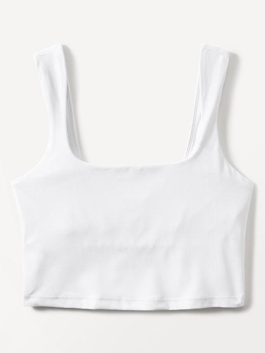 Transcend Square Neck Crop Sports Bra D-DD Product Image