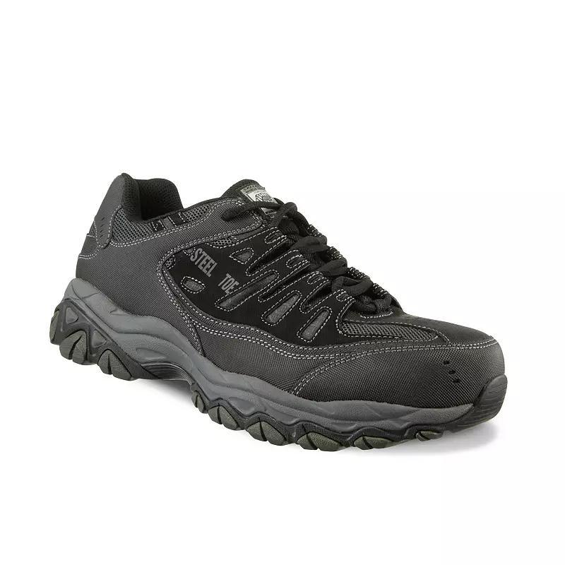Skechers Mens Cankton Steel Toe Work Shoe Work Safety Shoes Product Image