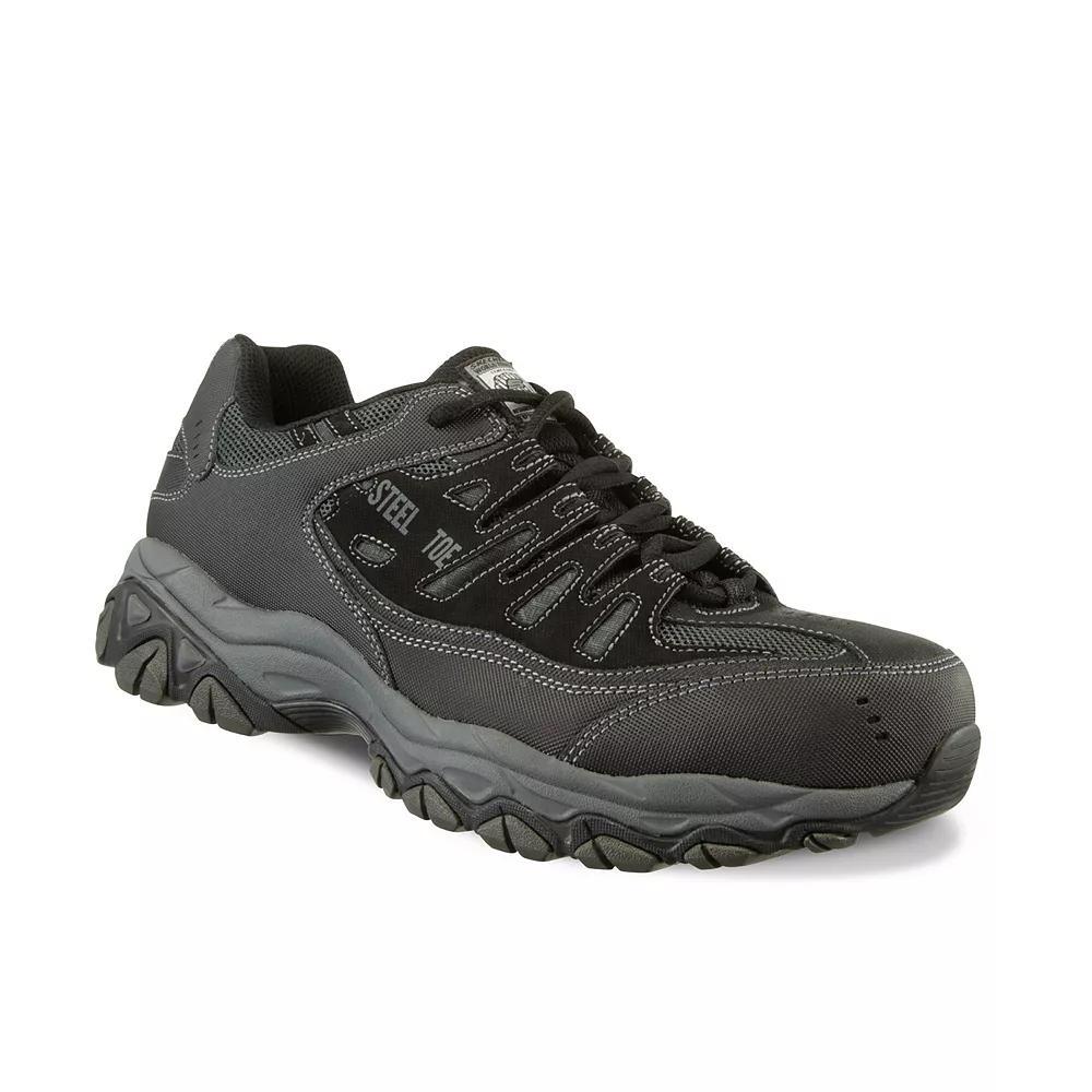Skechers Mens Cankton Steel Toe Work Shoe Work Safety Shoes Product Image