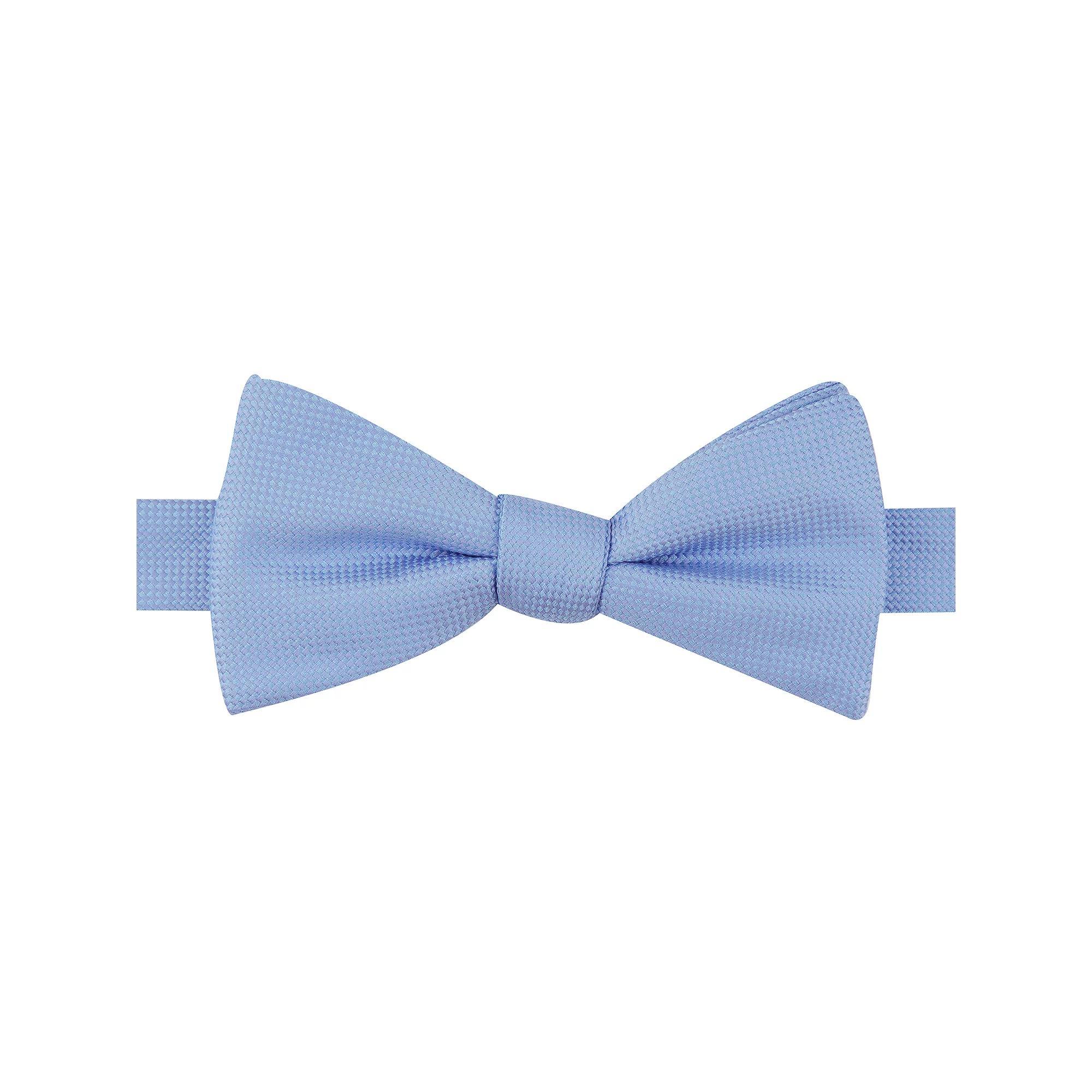 Men's Bespoke Pre-Tied Bow Tie, Purple Oxford Product Image