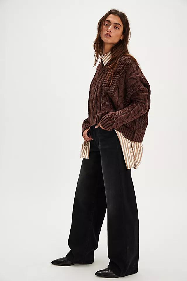 MOTHER The Spitfire Ankle Fray Jeans Product Image