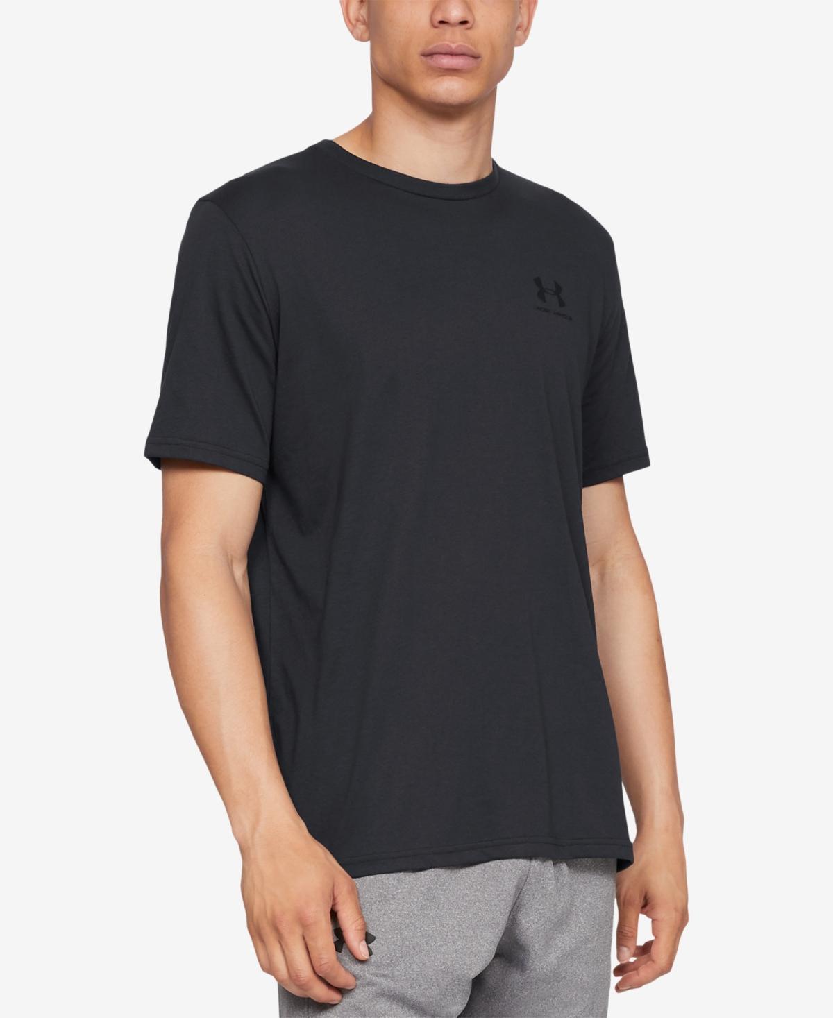 Men's Under Armour Sportstyle Tee, Size: Small, Black Product Image