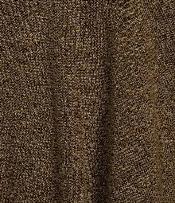 Eileen Fisher Organic Linen Cotton Blend V-Neck Long Sleeve Sweater Product Image