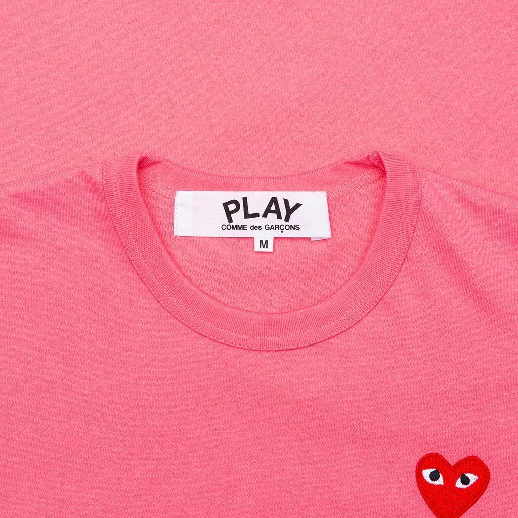 Pastelle Red Emblem T-Shirt - Pink Male Product Image