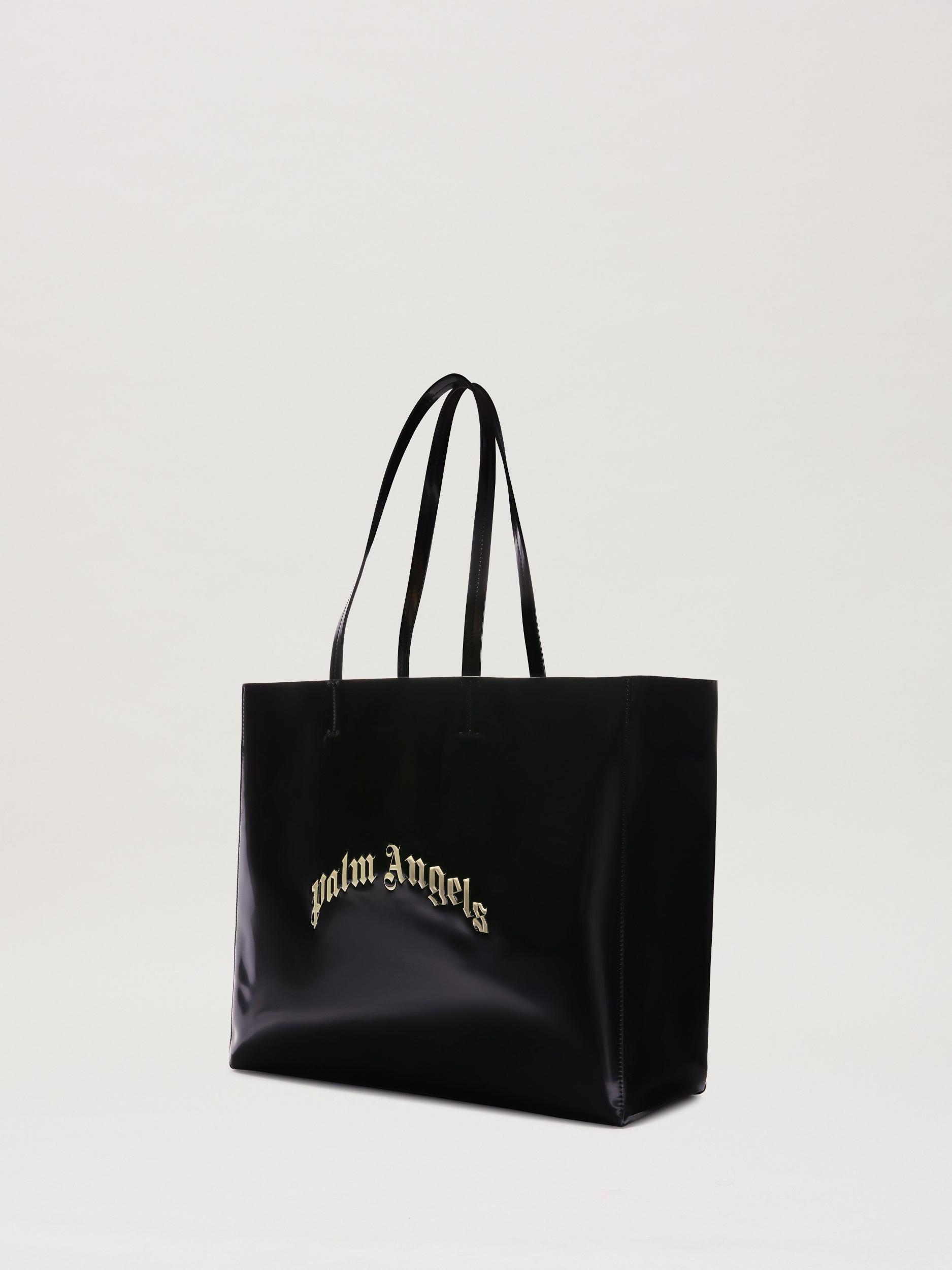 SHINY CURVED LOGO SHOPPING BA BLACK/PEAR Product Image
