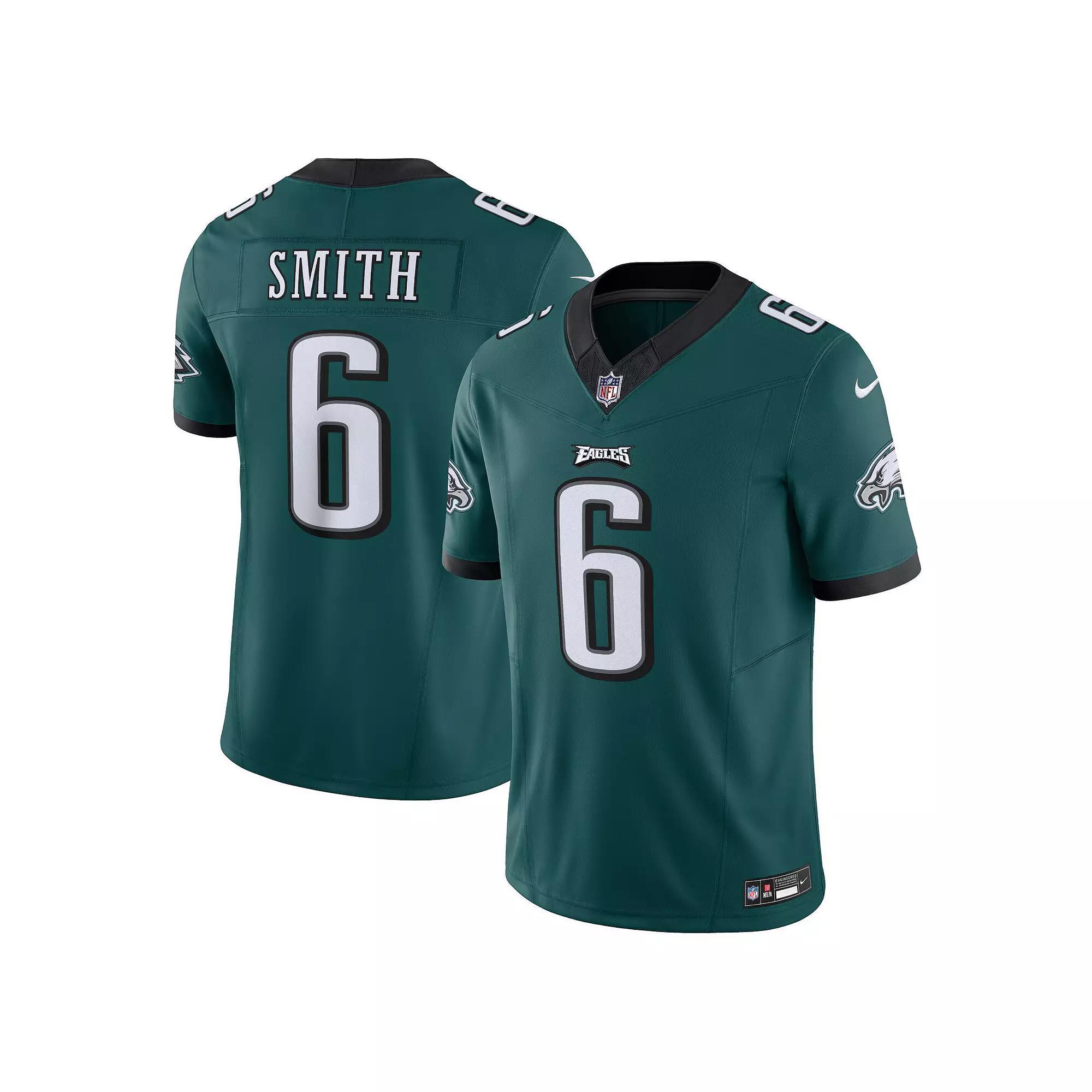 Men's Nike DeVonta Smith Midnight Green Philadelphia Eagles Vapor F.U.S.E. Limited  Jersey, Size: 2XL Product Image