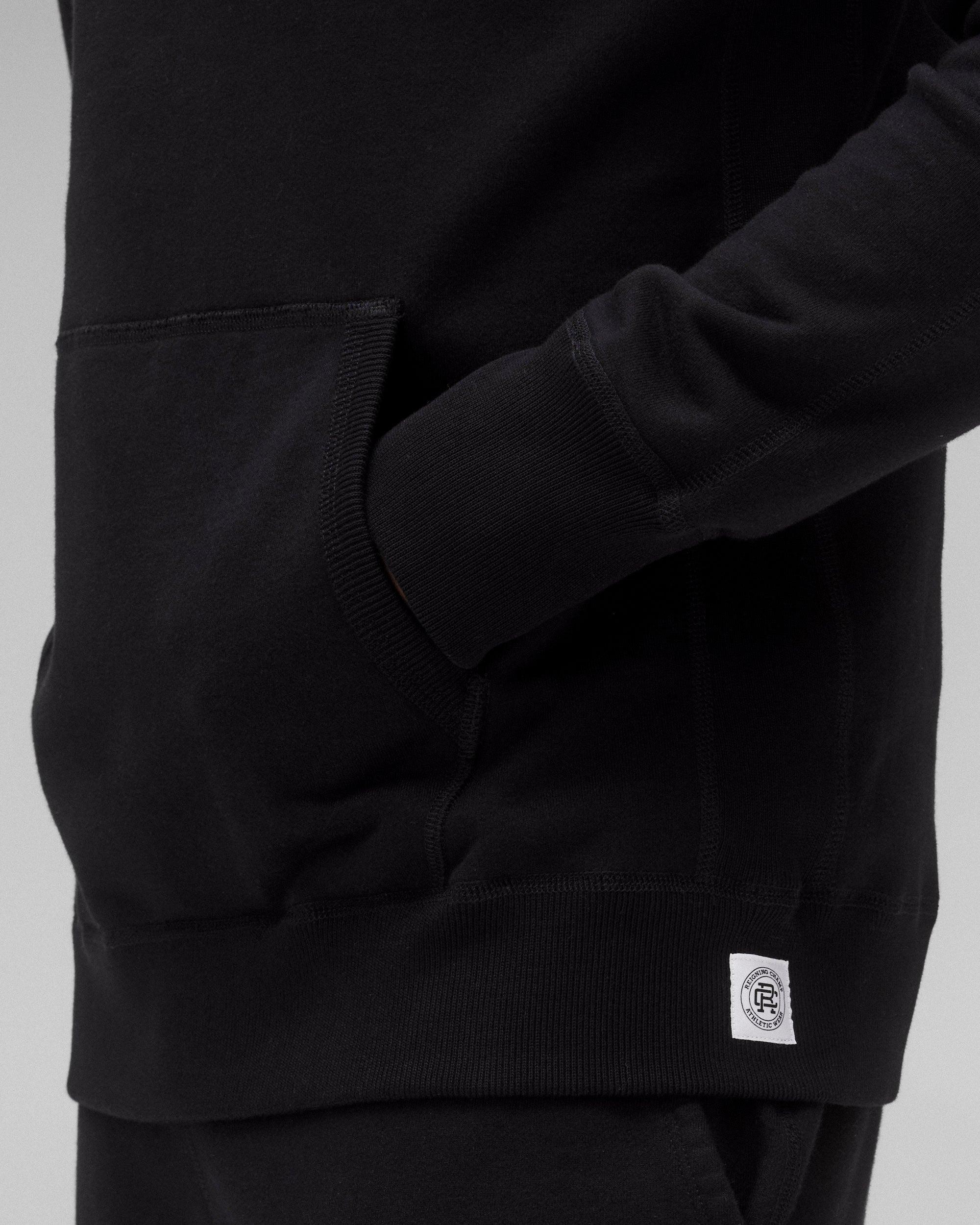 Midweight Terry Slim Hoodie Male Product Image