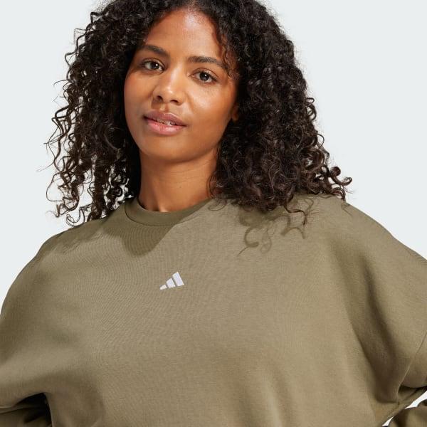 Womens adidas Essentials Small Logo Feel Cozy Sportswear Sweatshirt Product Image