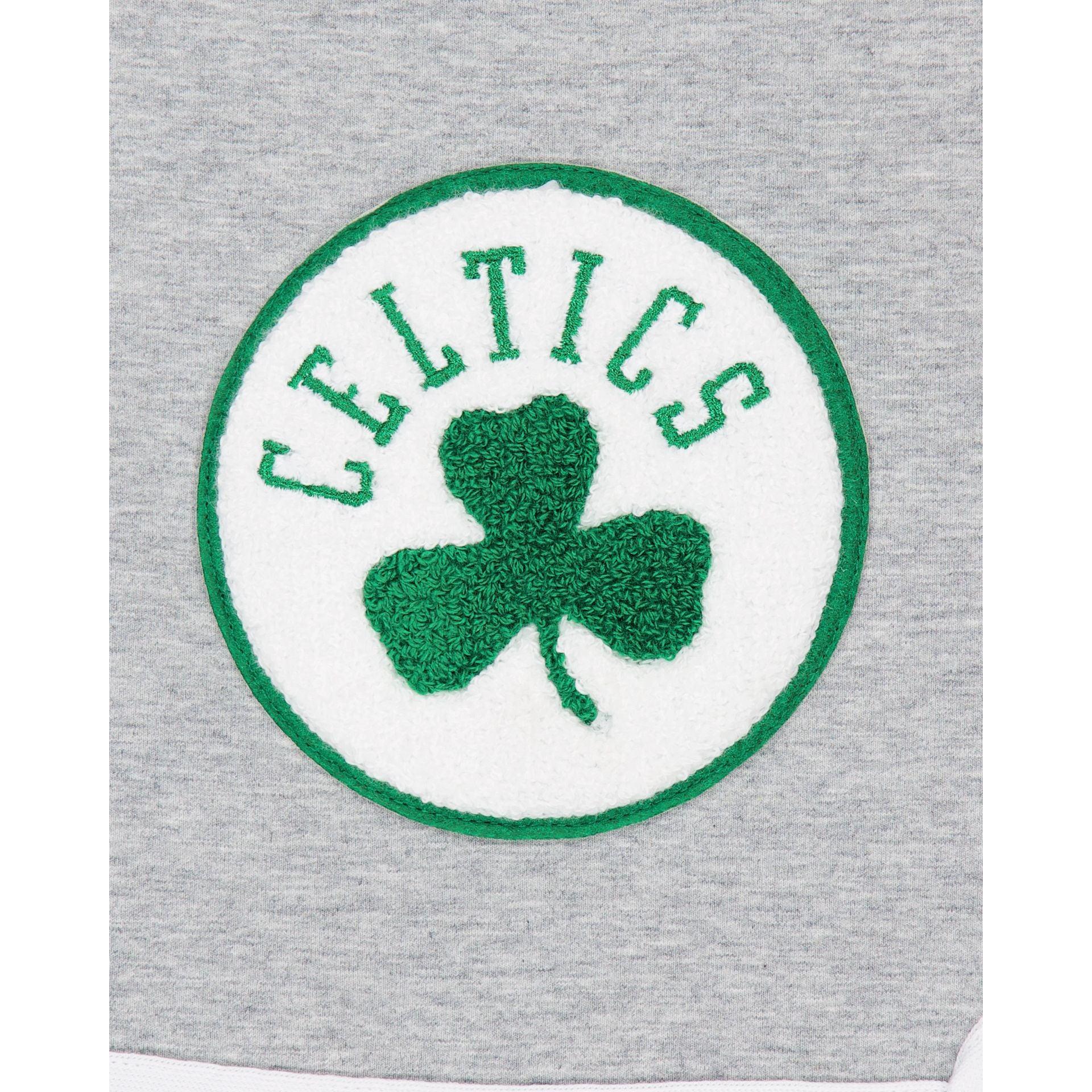 Boston Celtics Gray Logo Select Shorts Male Product Image