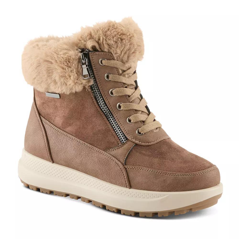 Flexus By Spring Step Burrell Women's Waterproof Ankle Boots, Size: 36, Light Brown Product Image