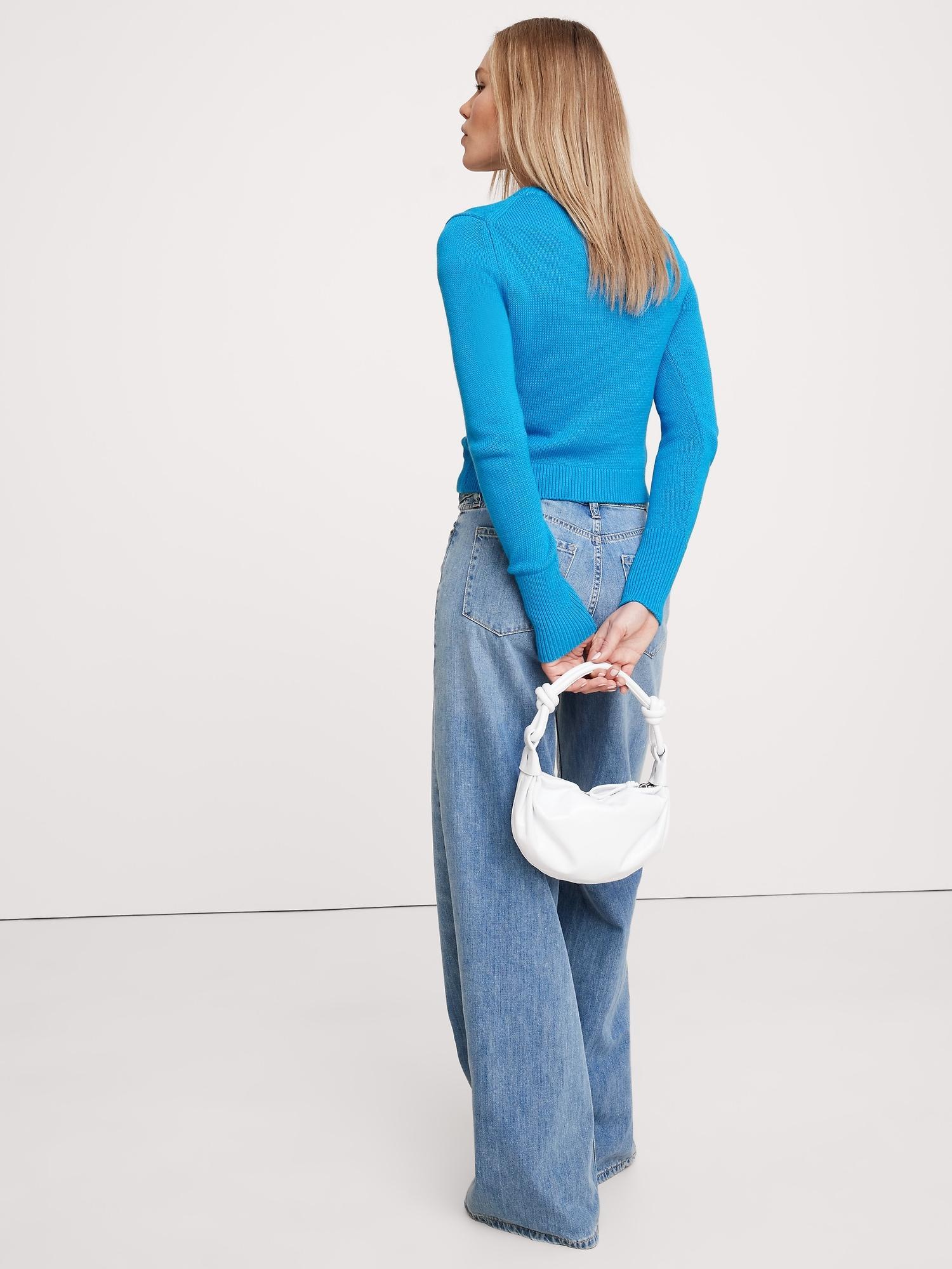 Cotton-Silk Crew-Neck Sweater Product Image