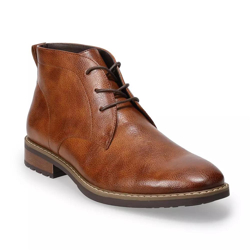 Sonoma Goods For Life® Ledger Men's Chukka Boots, Size: 8.5 Wide, Red Product Image