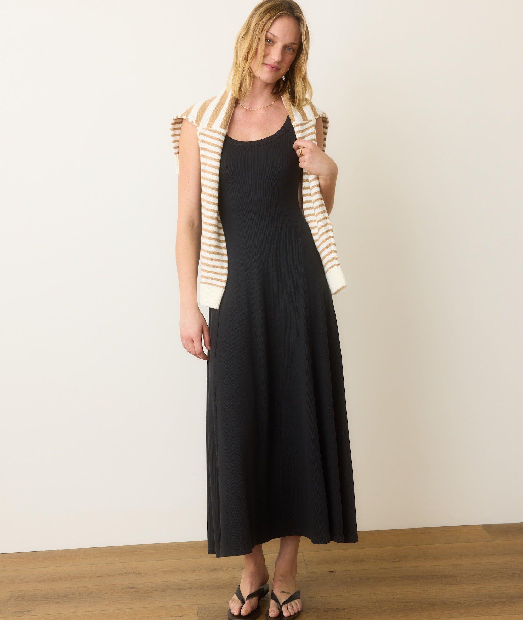 Lexi Rib Sun-In Fit & Flare Dress Product Image