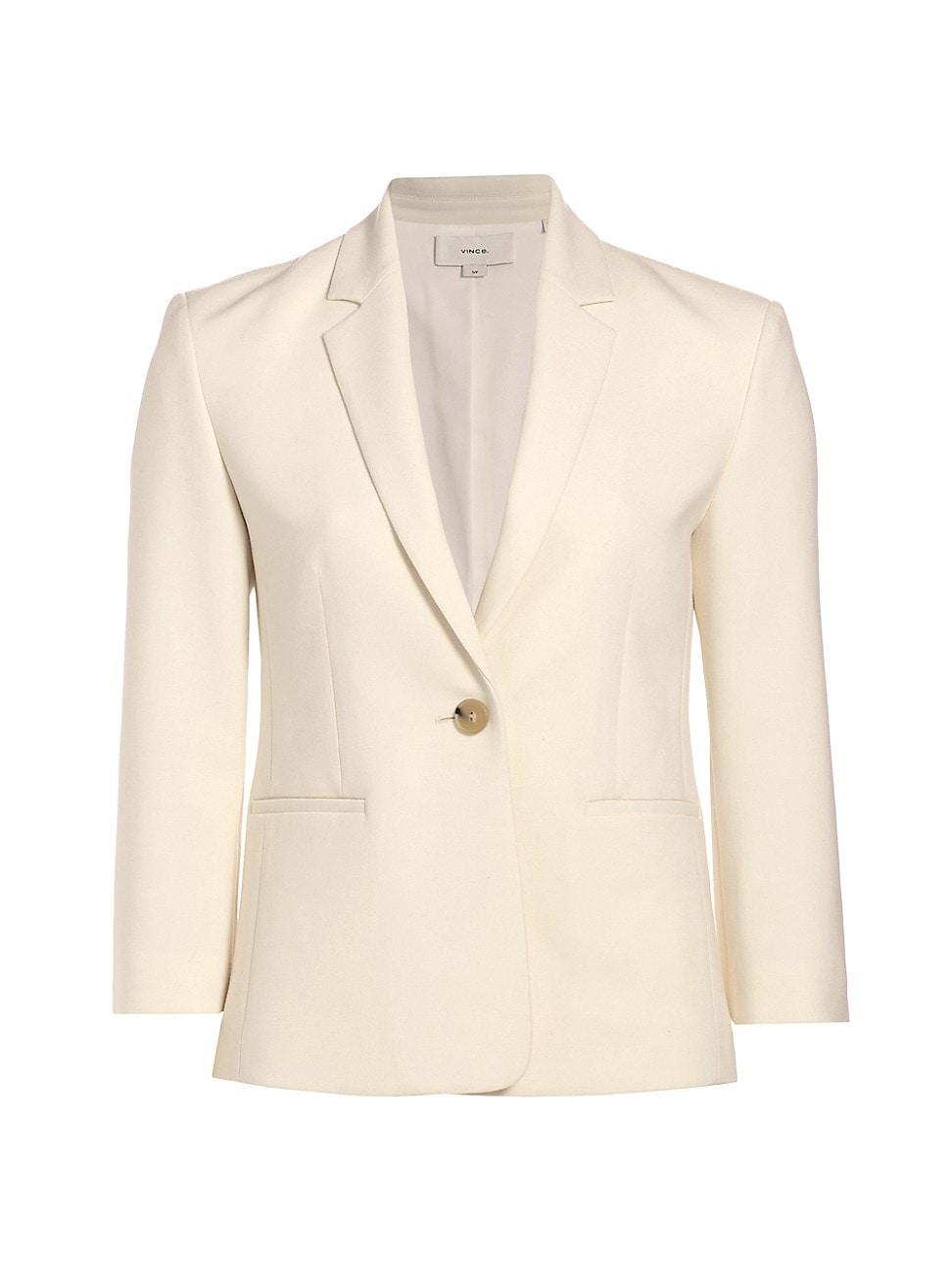 Shrunken Bracelet-Sleeve Blazer Product Image