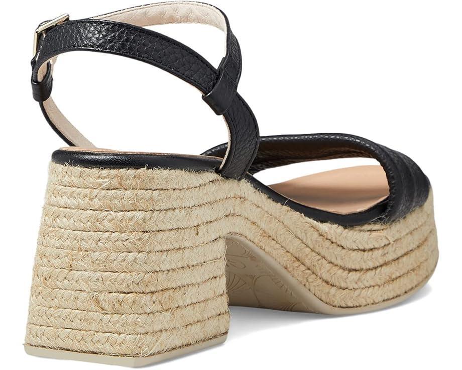 Platfforms Leather/Cork Heeled Ankle-Strap Sandals Product Image