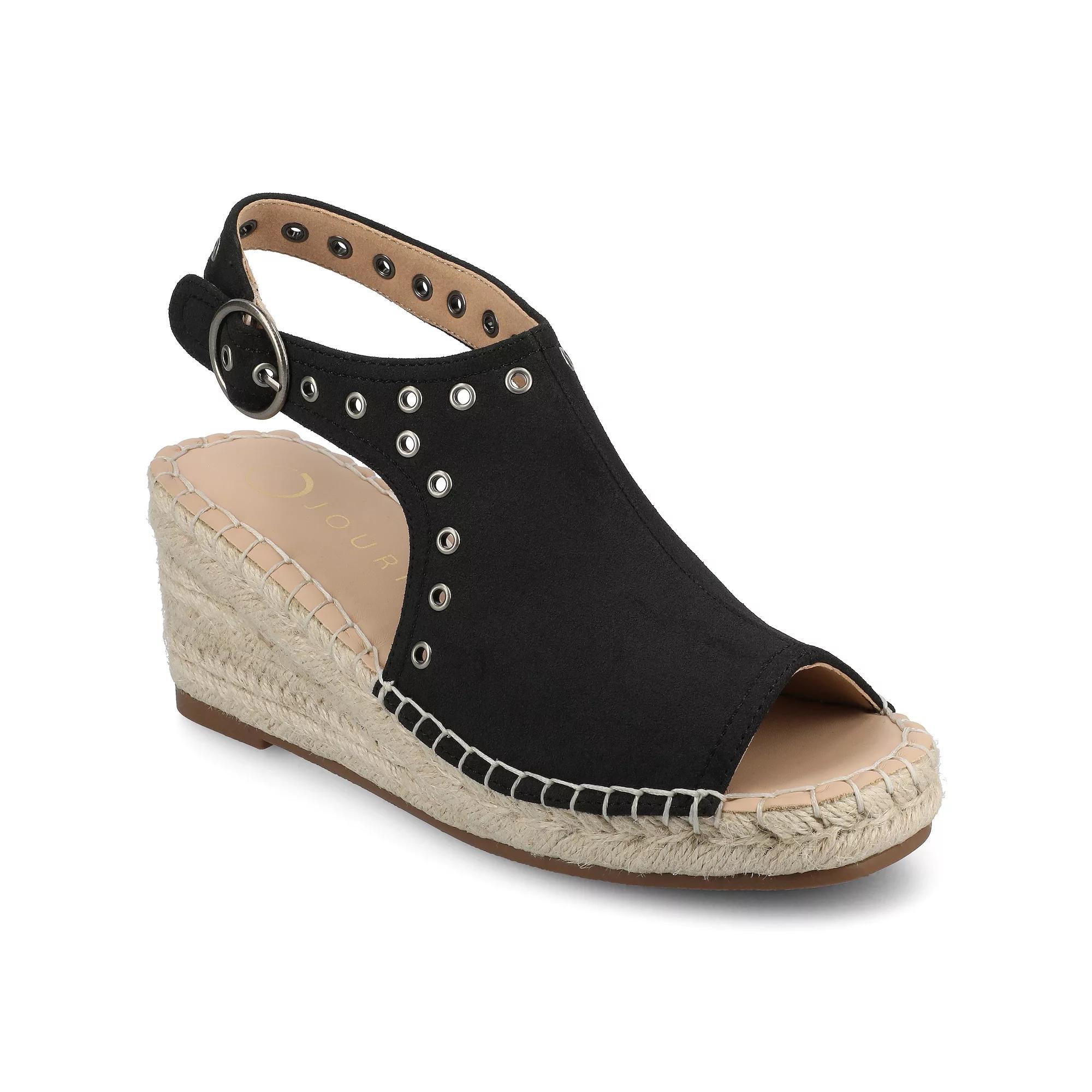 Journee Collection Womens Crisie Wedge Sandal Product Image