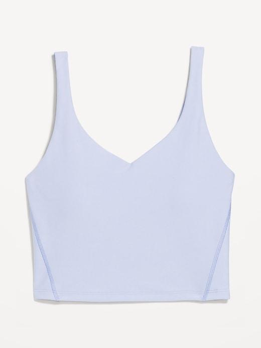 Light Support PowerSoft Ribbed Longline Sports Bra Product Image