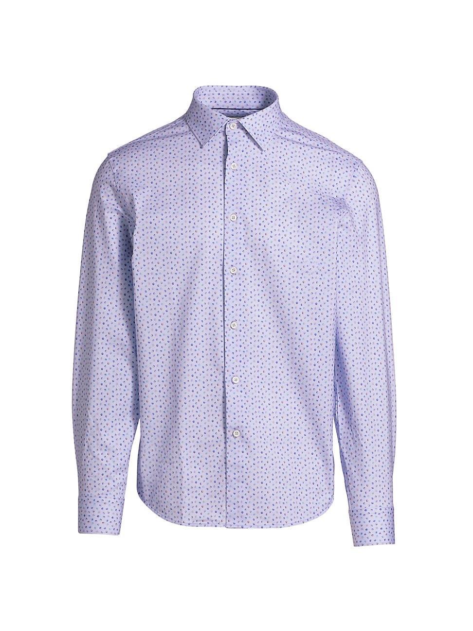 Mens OoohCotton James Button-Front Shirt Product Image