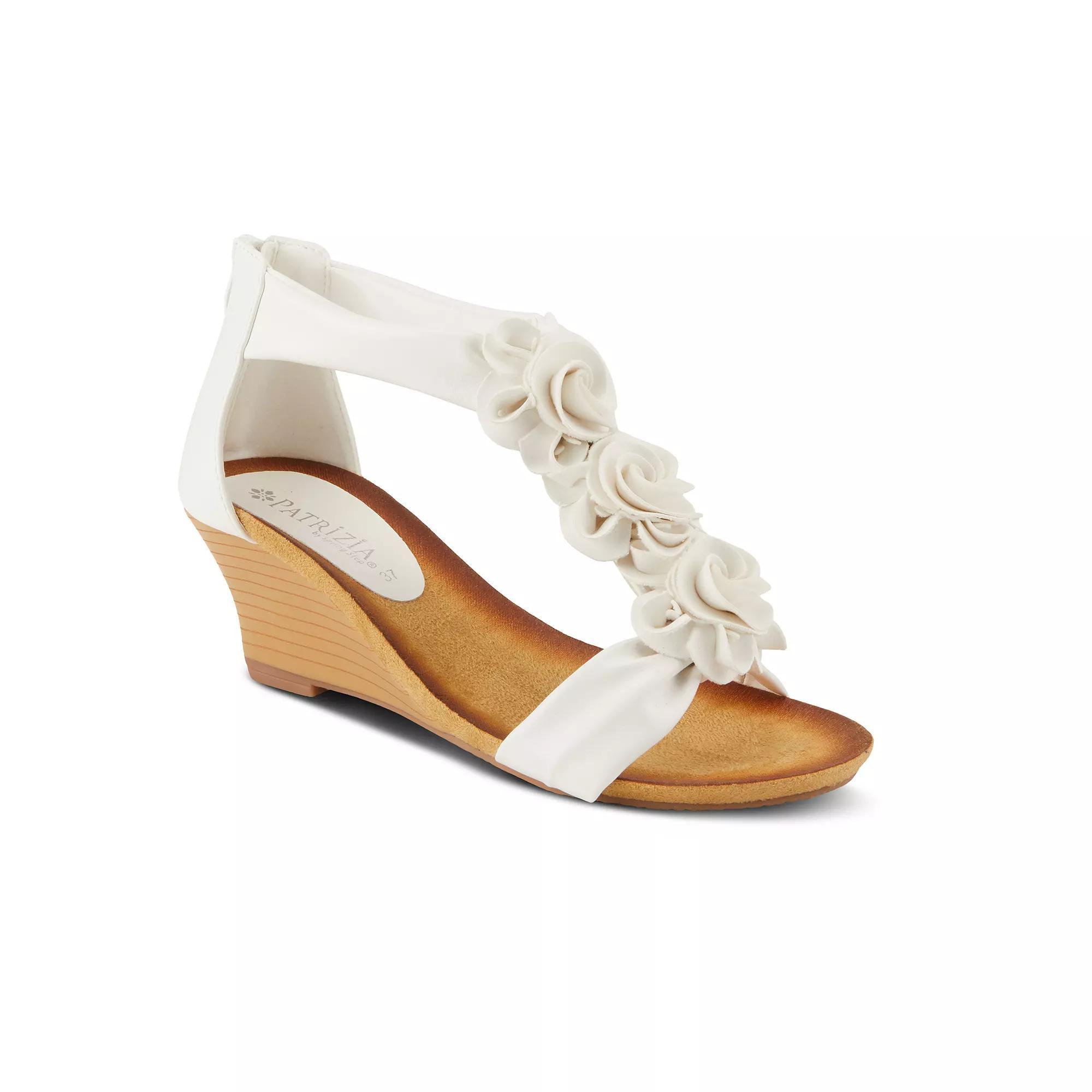 Patrizia Harlequin Women's Wedge Sandals, Size: 40, White Product Image