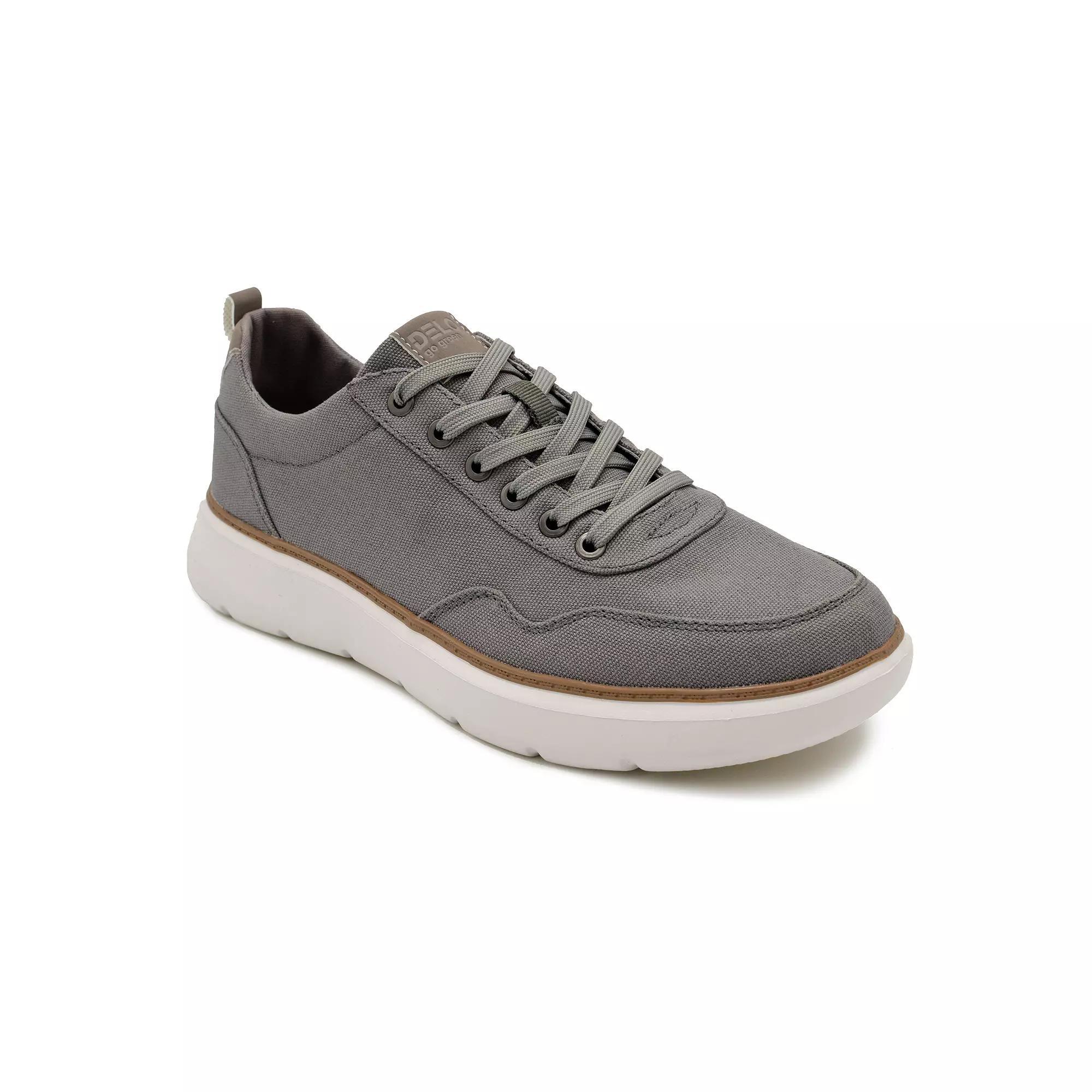 Men's DELO Go Green ECO-Friendly Lace Up Sneakers, Size: 8, Gray Product Image