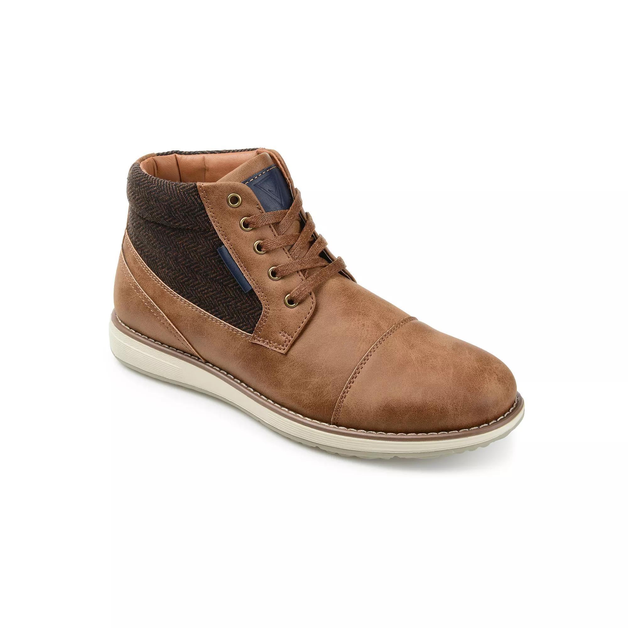 VANCE Jones Men's Cap Toe Ankle Boots, Size: 13 Product Image