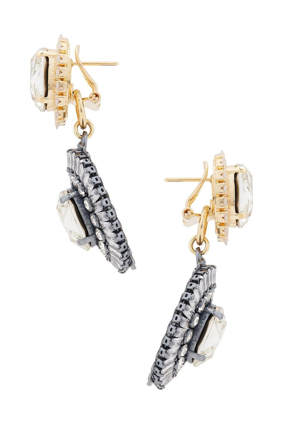Oval Disc Chandelier Earrings Anton Heunis Product Image
