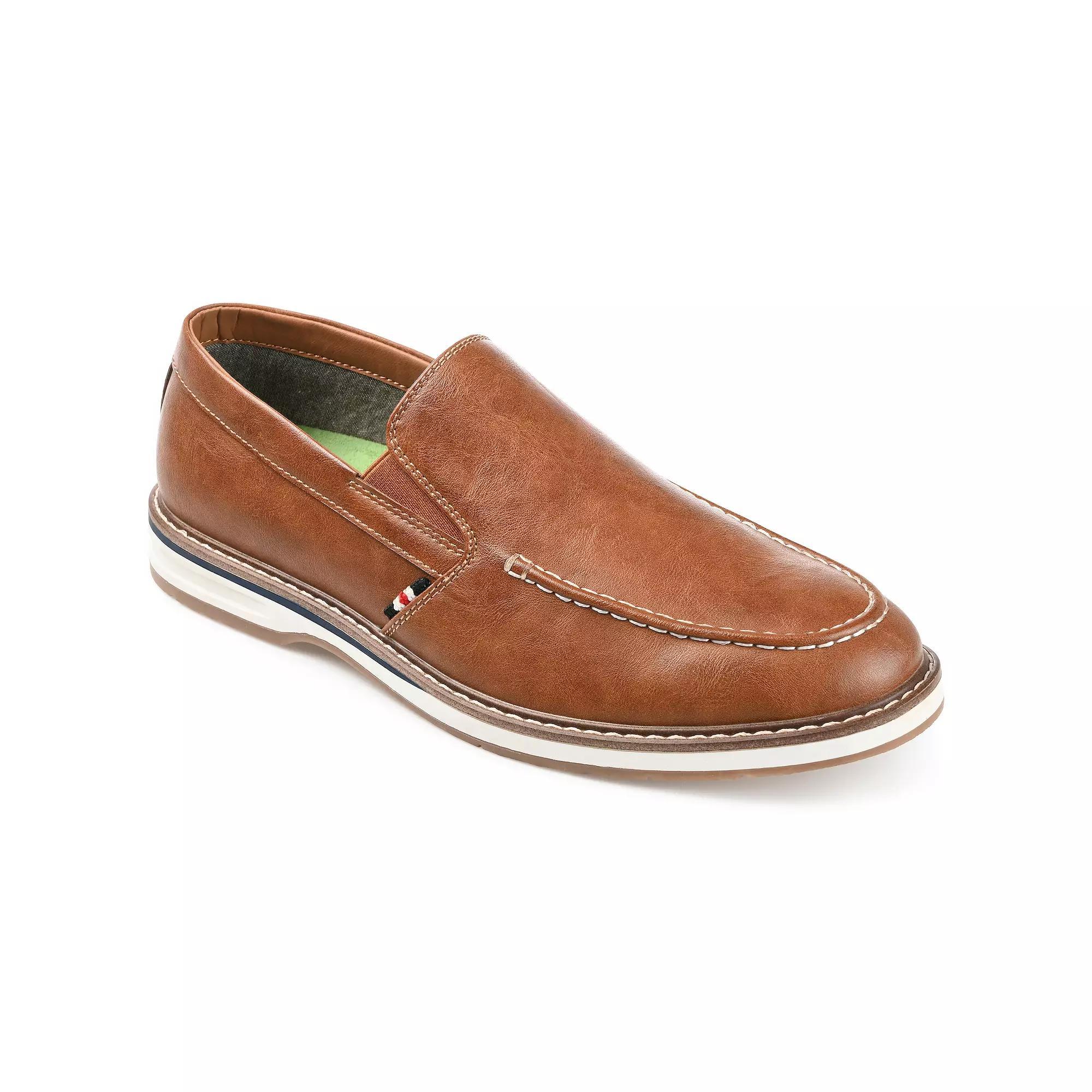 VANCE Harrison Men's Slip-On Casual Loafers, Size: 13, Red Product Image