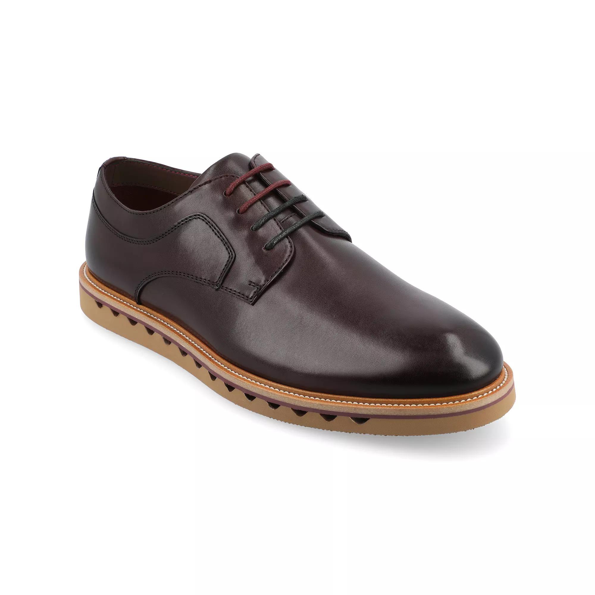VANCE Evander Men's Tru Comfort Foam Wingtip Derby Shoes, Size: 10, Red Product Image