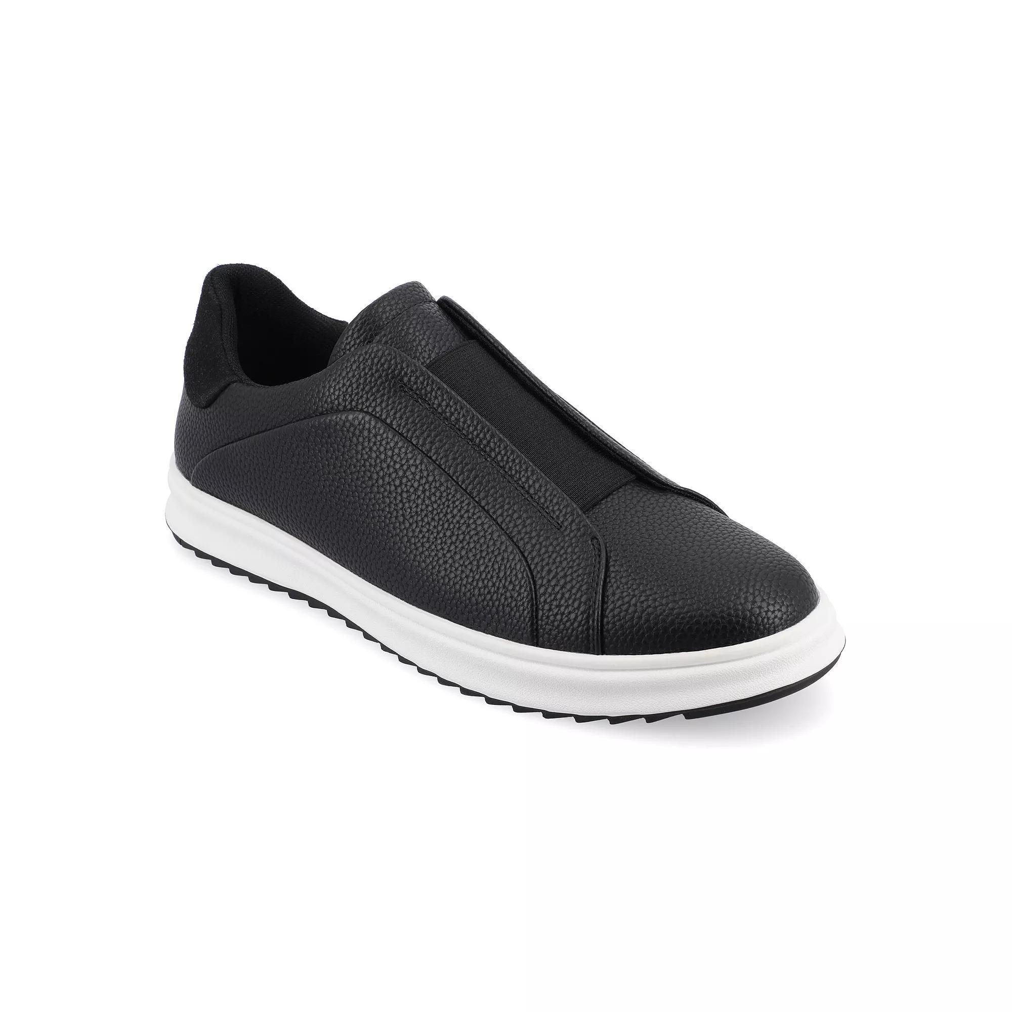 VANCE Matteo Men's Tru Comfort Foam Slip-on Sneakers, Size: 11.5, Black Product Image