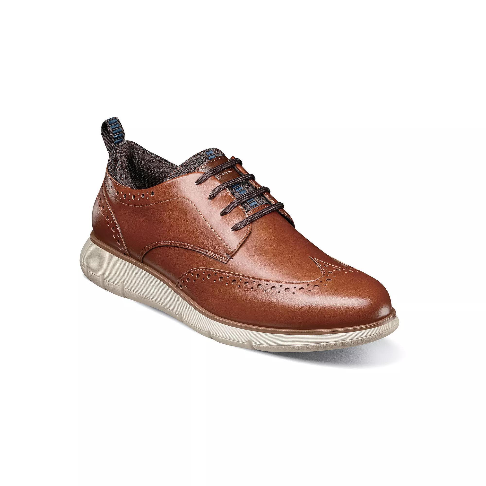 Nunn Bush Stance Mens Wingtip Oxford Casual Shoes Red Team Product Image