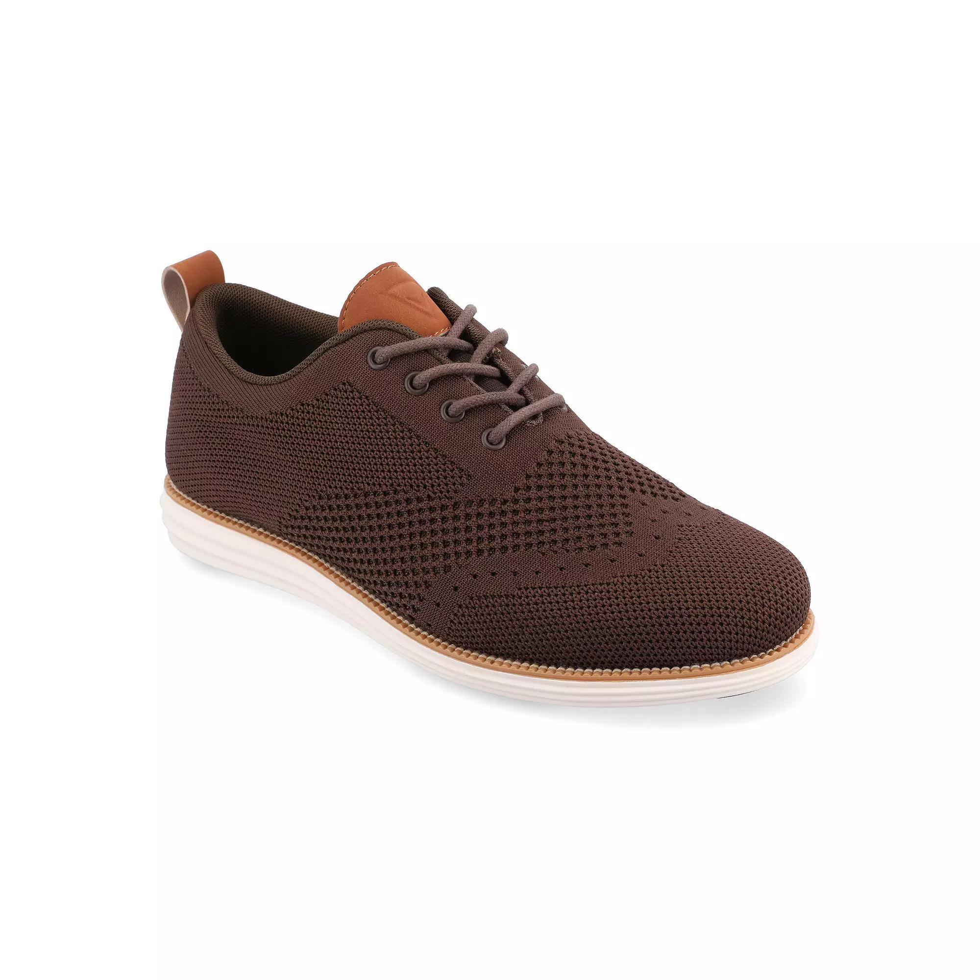 VANCE Ezra Men's Wingtip Casual Shoes, Size: 7, Brown Product Image