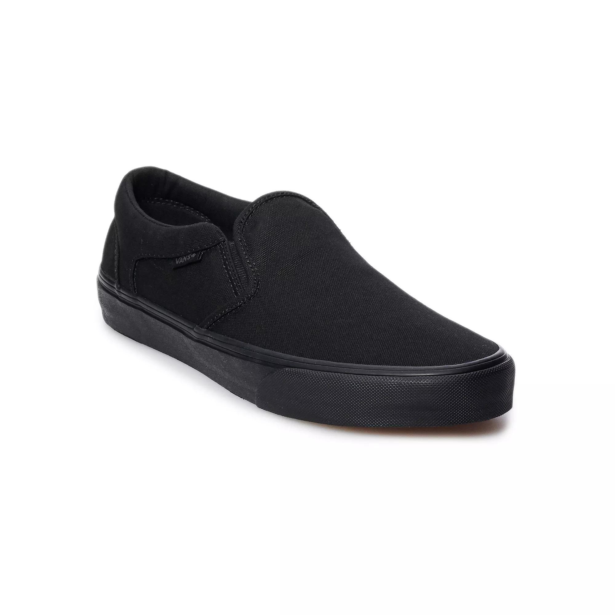 Vans® Asher Men's Shoes, Size: 9, Black Black Product Image