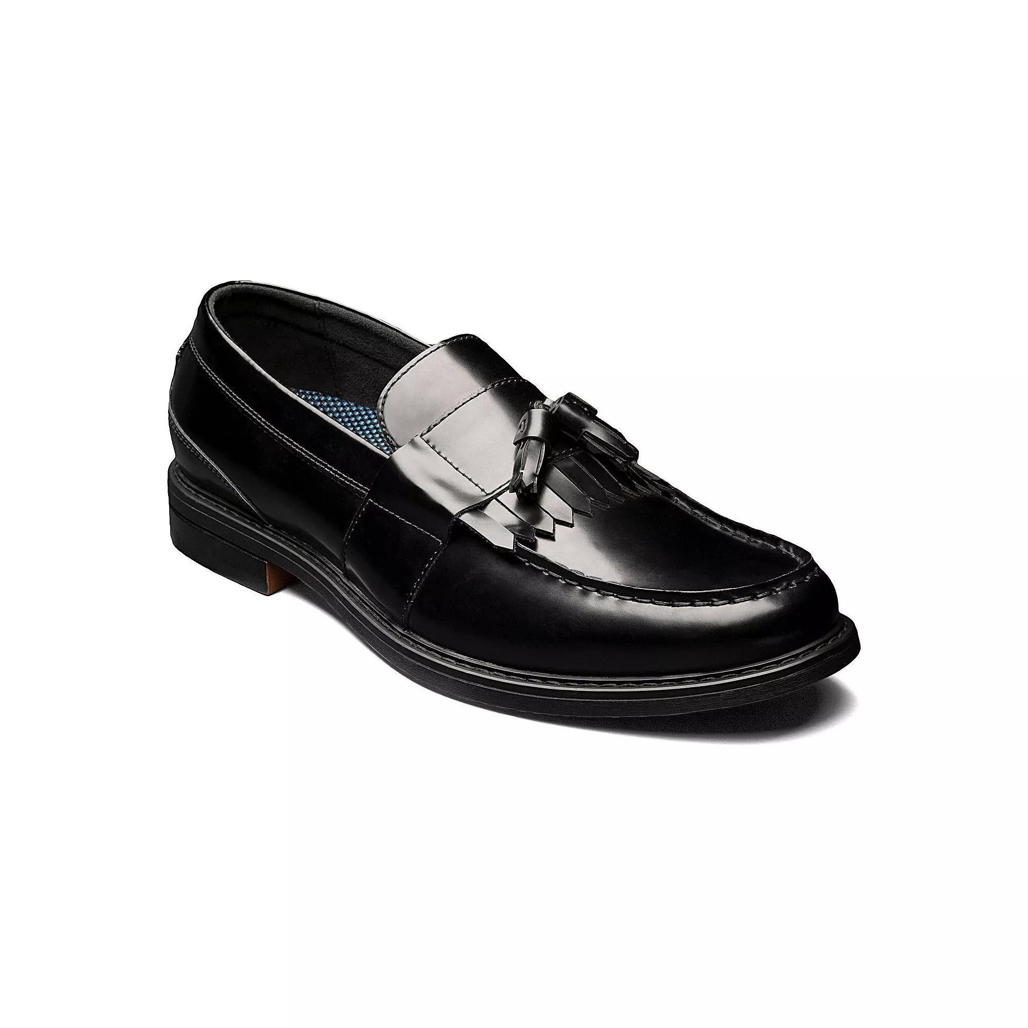 Nunn Bush® Keaton Men's Dress Loafers, Size: 13 Wide, Red Team Product Image