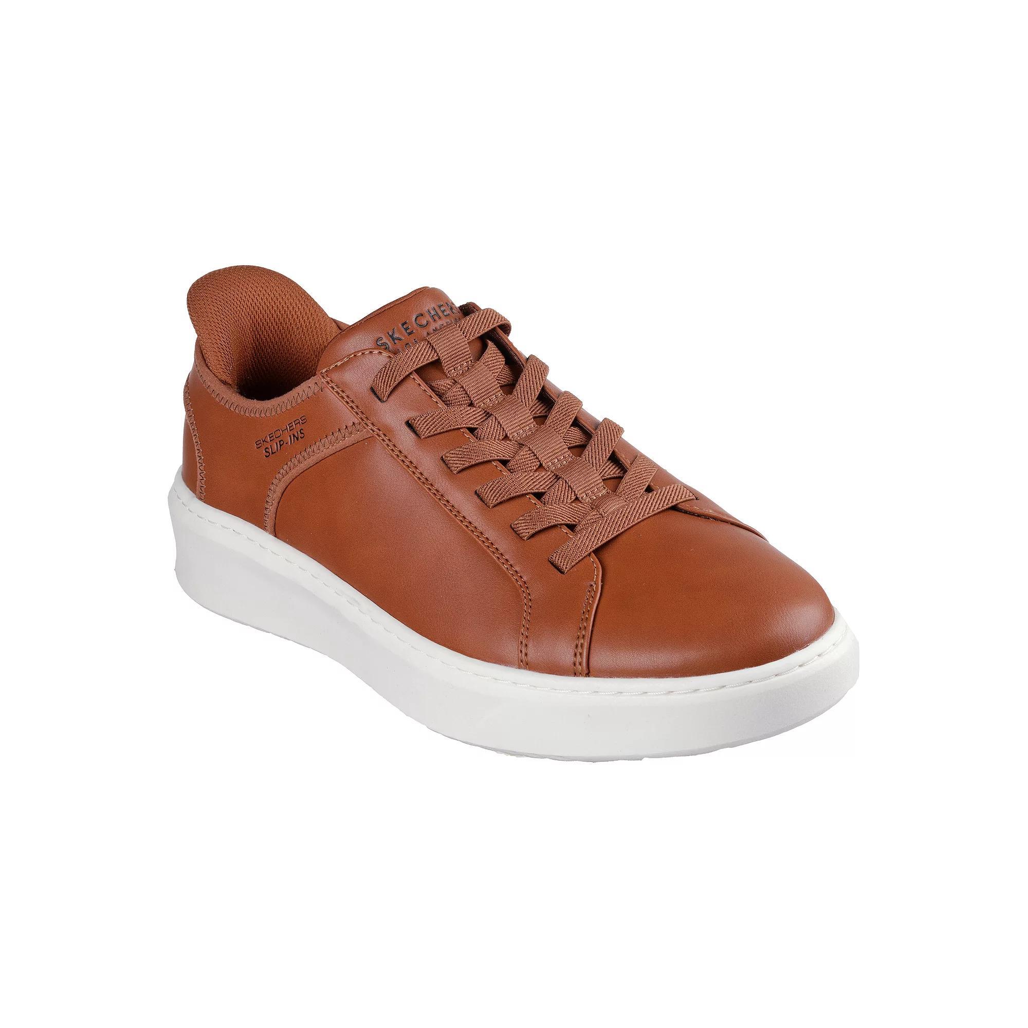 Skechers Hands Free Slip-ins® Court Break Double Vented Men's Shoes, Size: 11.5 XW, Red Product Image