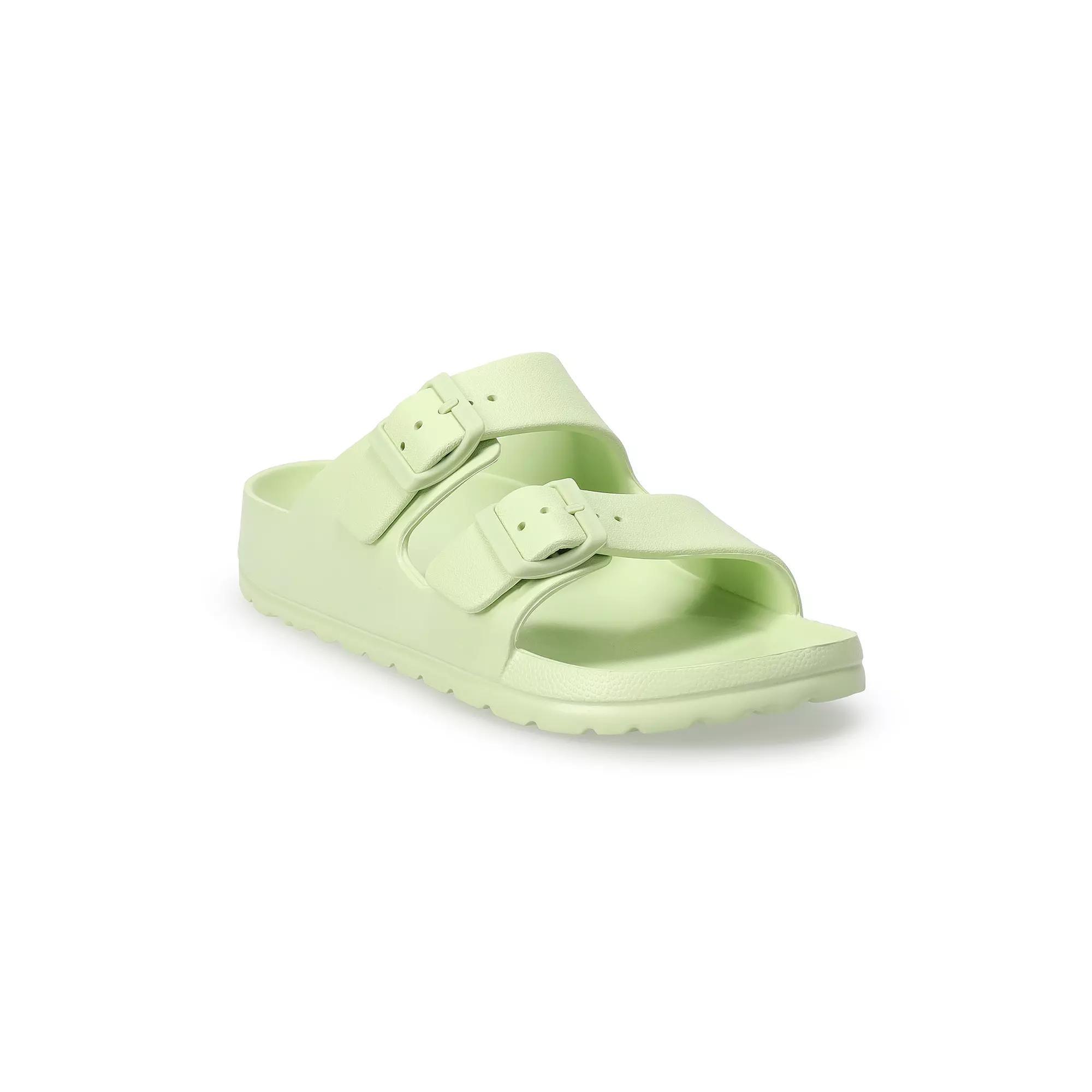SO® Passion Fruit Women's Slide Sandals, Size: 10, Sg Product Image