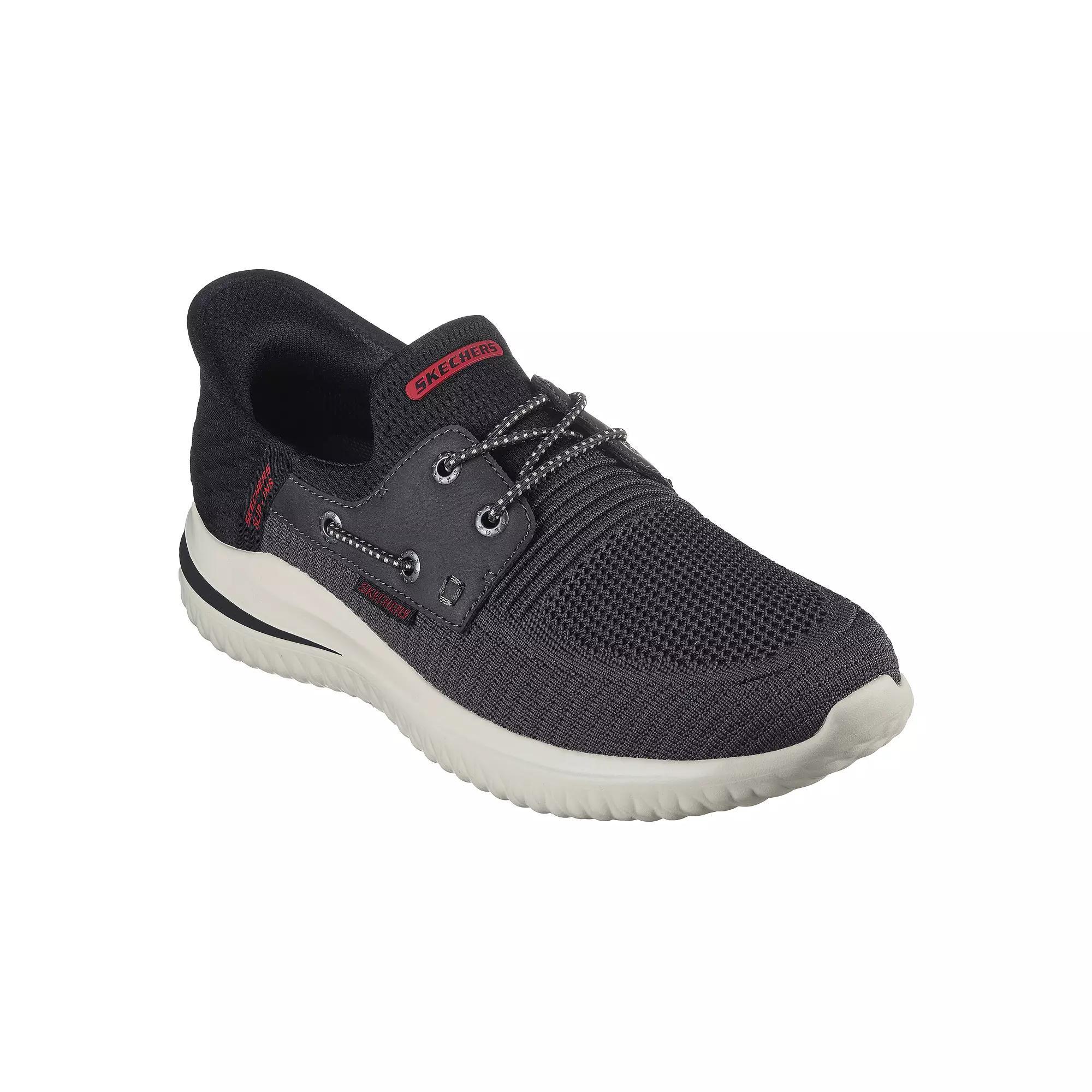Skechers Mens Delson 3.0 Roth Washable Knit Slip Product Image