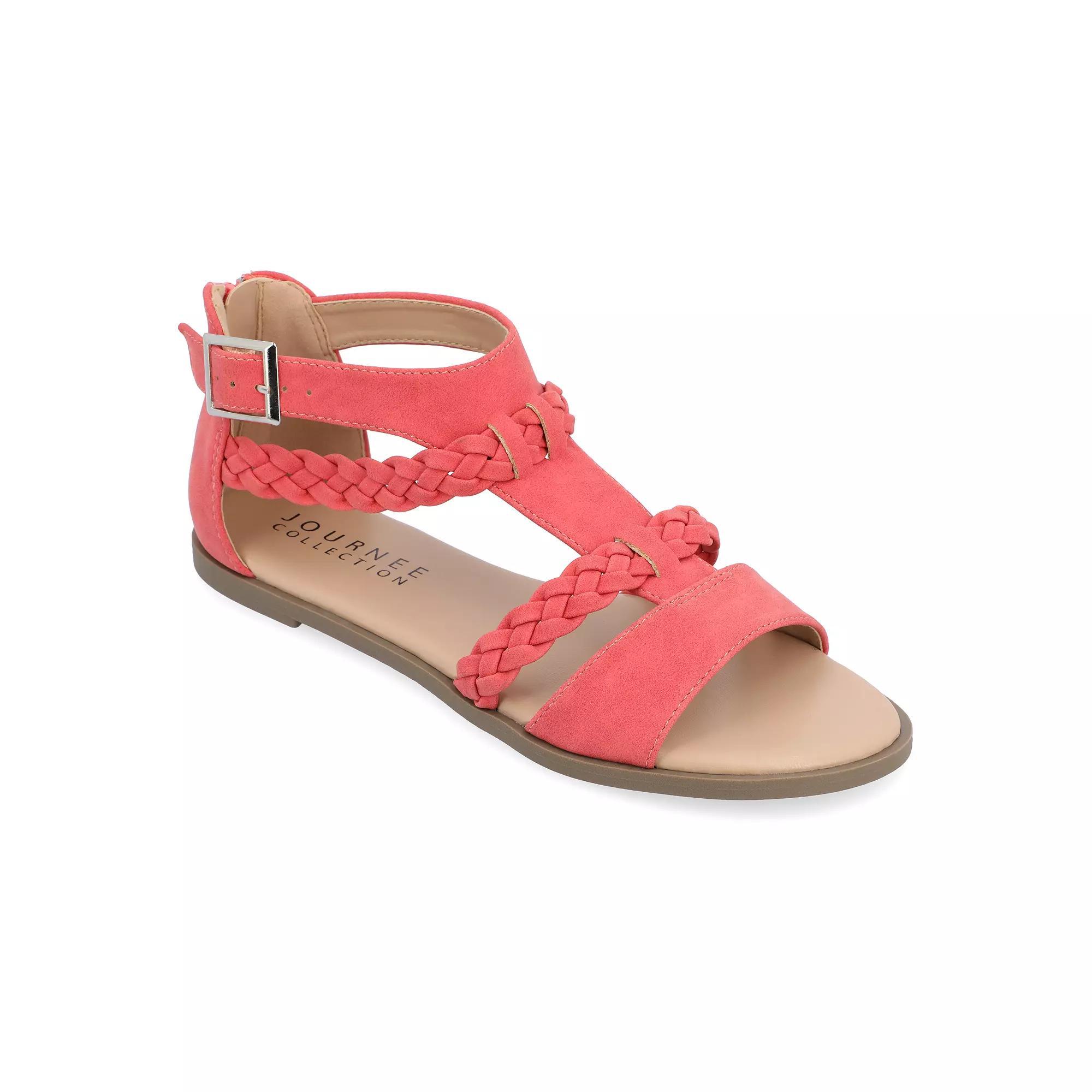 Journee Florence Womens Sandals Pink Product Image