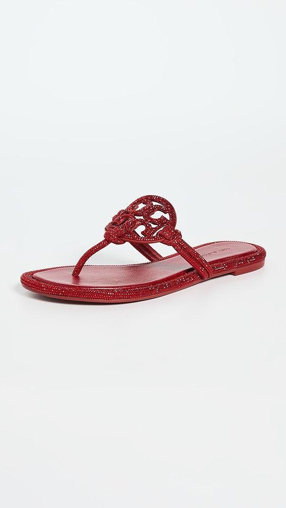 Tory Burch Miller Knotted Pave Sandals | Shopbop Product Image