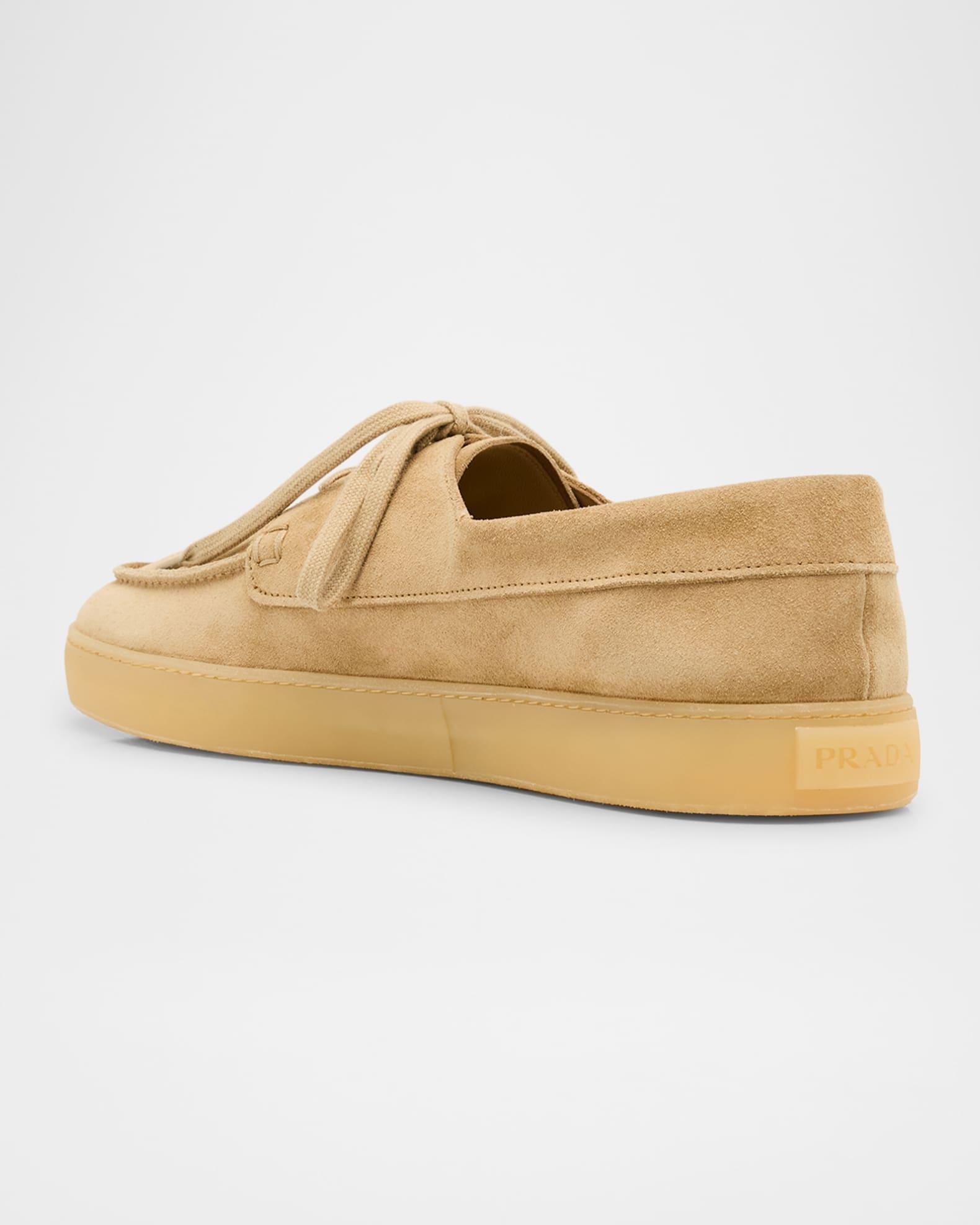 Men's Suede Boat Shoes Product Image