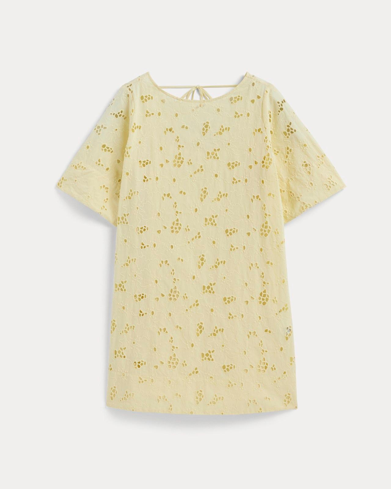 Womens Eyelet Mini Shift Dress by Everlane Product Image