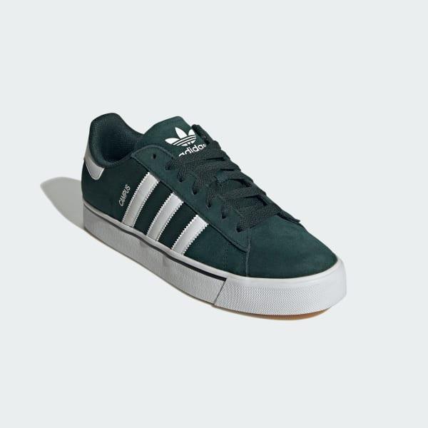 adidas Campus Vulc Shoes Green 6 Unisex Product Image