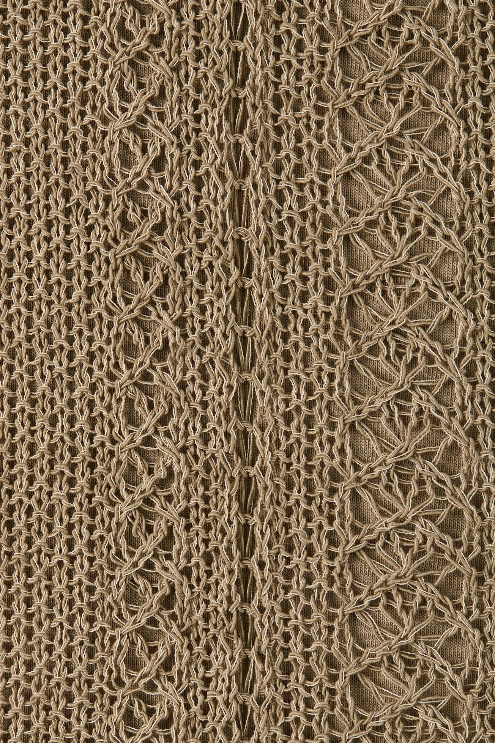 Treillis Maxi Dress Khaki Product Image
