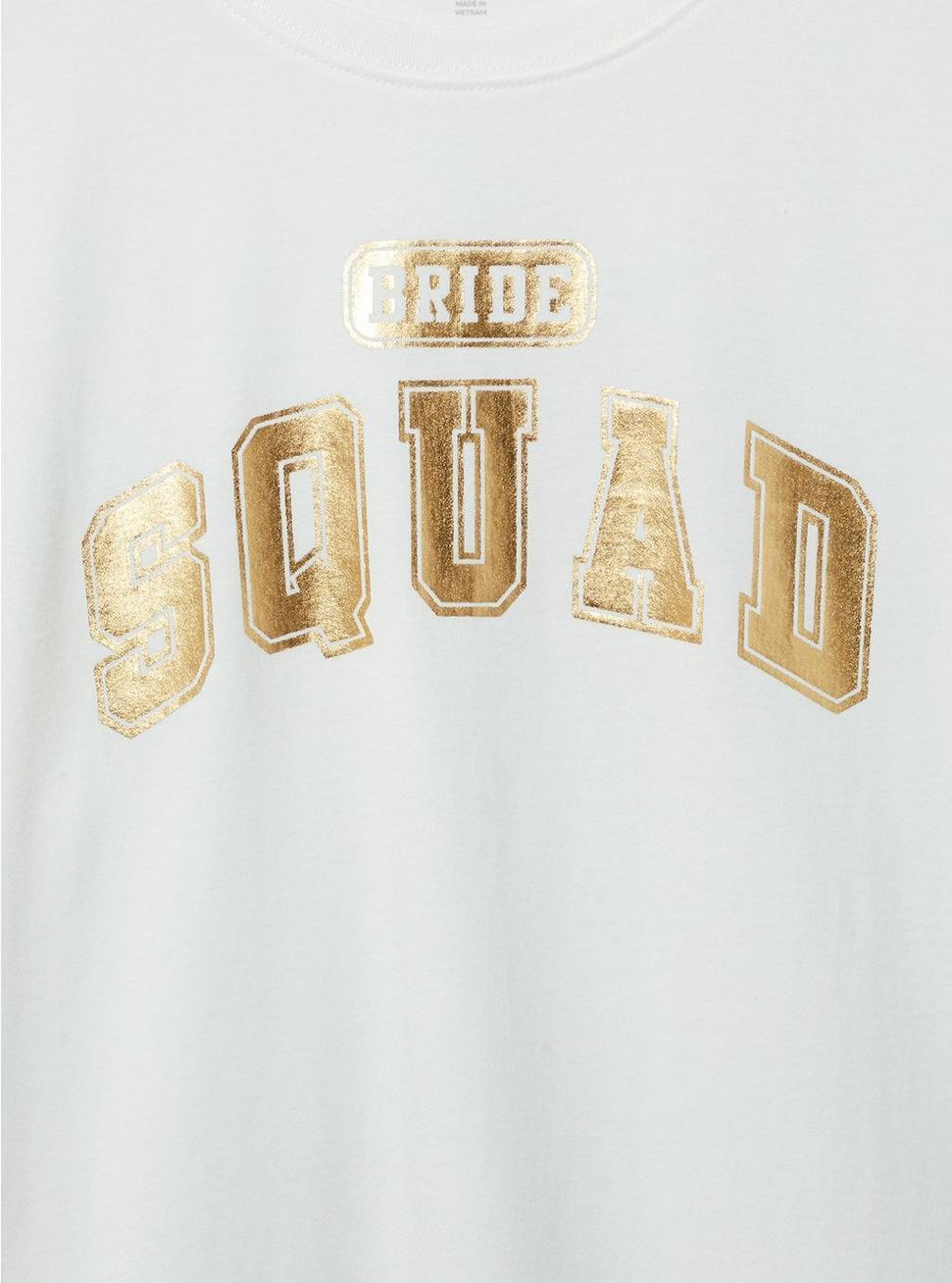 BRIDE SQUAD CLASSIC FIT HERITAGE JERSEY CREW TEE Product Image