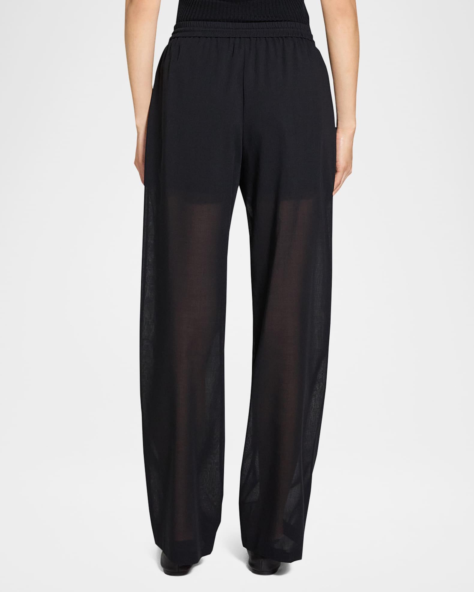 Drawstring Pull-On Pants Product Image