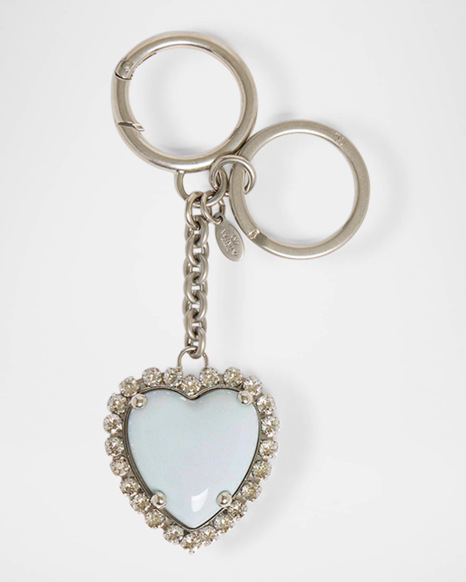 VLOGO Signatur Embellished Heart Keyring  Product Image